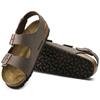 Birkenstock Milano Birko-Flor Nubuck - Mocca